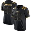 Will Campbell LSU Tigers Football Black Gold Jersey - All Stitched