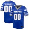 Custom Memphis Tigers Football Royal Home Jersey - All Stitched