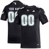 Custom South Florida Bulls Football Black Alternate Jersey - All Stitched