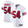 Fred Warner San Francisco 49ers White 2nd Alternate Vapor F.U.S.E Limited Jersey - All Stitched
