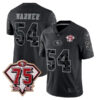 Fred Warner San Francisco 49ers 75th Anniversary Black RFLCTV Limited Jersey - All Stitched