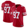 Nick Bosa San Francisco 49ers Scarlet Vapor F.U.S.E Limited Jersey - All Stitched
