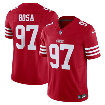 Nick Bosa San Francisco 49ers Scarlet Vapor F.U.S.E Limited Jersey - All Stitched