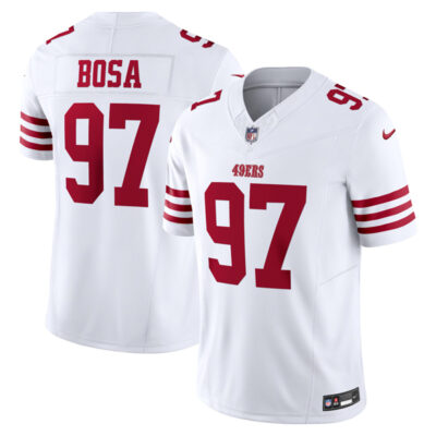 Nick Bosa San Francisco 49ers White Vapor F.U.S.E Limited Jersey - All Stitched
