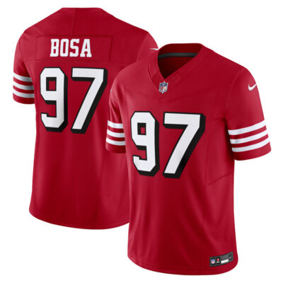 Nick Bosa San Francisco 49ers Scarlet Alternate Vapor F.U.S.E Limited Jersey - All Stitched