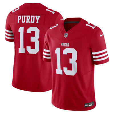 Brock Purdy San Francisco 49ers Scarlet Vapor F.U.S.E Limited Jersey - All Stitched
