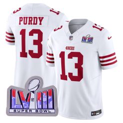 Brock Purdy San Francisco 49ers White Vapor F.U.S.E Limited Jersey - All Stitched