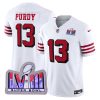 Brock Purdy San Francisco 49ers White 2nd Alternate Vapor F.U.S.E Limited Jersey - All Stitched