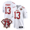Brock Purdy San Francisco 49ers 75th Anniversary White Fashion Jersey - All Stitched