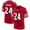 Jordan Mason San Francisco 49ers Scarlet Alternate Game Jersey - All Stitched