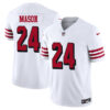 Jordan Mason San Francisco 49ers White 2nd Alternate Vapor F.U.S.E Limited Jersey - All Stitched