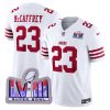 Christian McCaffrey San Francisco 49ers White Vapor F.U.S.E Limited Jersey - All Stitched