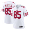 George Kittle San Francisco 49ers White Game Jersey - All Stitched