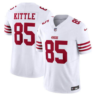 George Kittle San Francisco 49ers White Vapor F.U.S.E Limited Jersey - All Stitched
