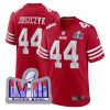 Kyle Juszczyk San Francisco 49ers Scarlet Game Jersey - All Stitched