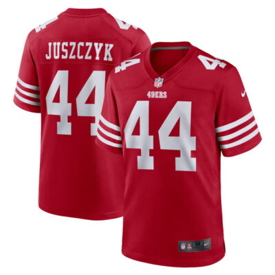 Kyle Juszczyk San Francisco 49ers Scarlet Game Jersey - All Stitched