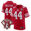 Kyle Juszczyk San Francisco 49ers 75th Anniversary Scarlet Game Jersey - All Stitched