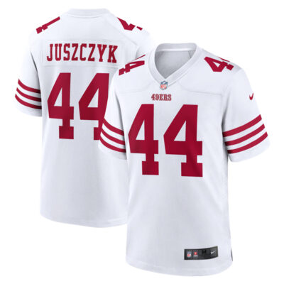 Kyle Juszczyk San Francisco 49ers White Game Jersey - All Stitched