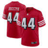 Kyle Juszczyk San Francisco 49ers Scarlet Alternate Game Jersey - All Stitched
