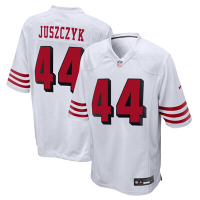 Kyle Juszczyk San Francisco 49ers White 2nd Alternate Game Jersey - All Stitched