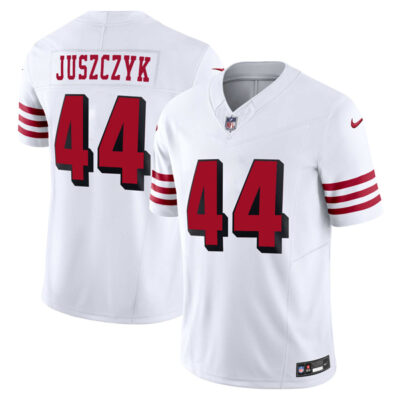 Kyle Juszczyk San Francisco 49ers White 2nd Alternate Vapor F.U.S.E Limited Jersey - All Stitched