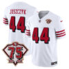 Kyle Juszczyk San Francisco 49ers 75th Anniversary White 2nd Alternate Vapor F.U.S.E Limited Jersey - All Stitched