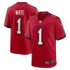 Rachaad White Tampa Bay Buccaneers Red Home Game Jersey - All Stitched
