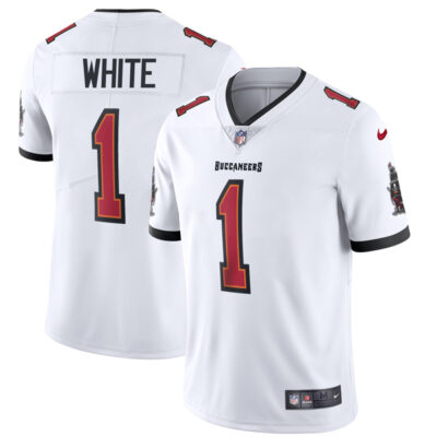 Rachaad White Tampa Bay Buccaneers White Away Vapor Limited Jersey - All Stitched