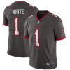 Rachaad White Tampa Bay Buccaneers Pewter Alternate Vapor Limited Jersey - All Stitched