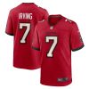 Bucky Irving Tampa Bay Buccaneers Red Home Game Jersey - All Stitched