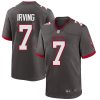 Bucky Irving Tampa Bay Buccaneers Pewter Alternate Game Jersey - All Stitched