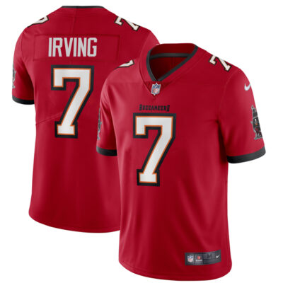 Bucky Irving Tampa Bay Buccaneers Red Home Vapor Limited Jersey - All Stitched