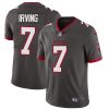 Bucky Irving Tampa Bay Buccaneers Pewter Alternate Vapor Limited Jersey - All Stitched