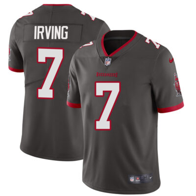 Bucky Irving Tampa Bay Buccaneers Pewter Alternate Vapor Limited Jersey - All Stitched