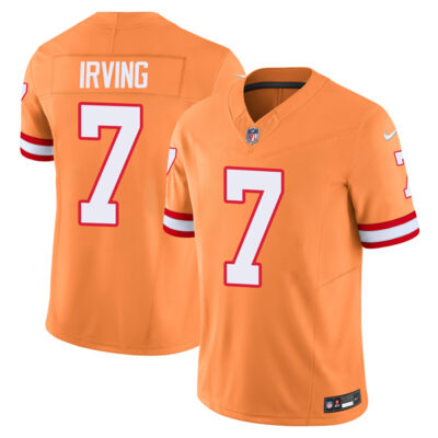 Bucky Irving Tampa Bay Buccaneers Orange Creamsicle Throwback Vapor F.U.S.E Limited Jersey - All Stitched