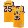 Ben Simmons LSU Tigers Basketball Gold Alumni Jersey - All Stitched