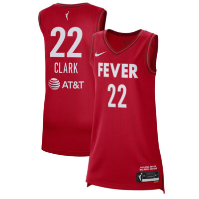 Alternative view of Caitlin Clark Indiana Fever Navy Game Jersey - All Stitched