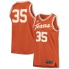 Kevin Durant Texas Longhorns Basketball Orange Retro Jersey - All Stitched
