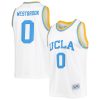 Russell Westbrook UCLA Bruins Basketball White Alumni Jersey - All Stitched