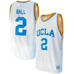 Lonzo Ball UCLA Bruins Basketball White Alumni Jersey - All Stitched