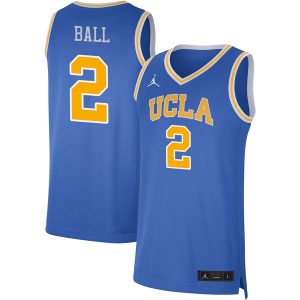 Lonzo Ball UCLA Bruins Basketball Blue Limited Jersey - All Stitched