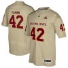 Pat Tillman Arizona State Sun Devils Football Tan Special Game Jersey - All Stitched