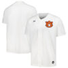 Auburn Tigers Baseball White Game Jersey - All Stitched