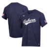 Auburn Tigers Baseball Navy Game Jersey - All Stitched