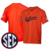 Auburn Tigers Baseball Orange Game Jersey - All Stitched