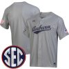 Auburn Tigers Baseball Grey Game Jersey - All Stitched