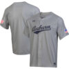 Auburn Tigers Baseball Grey Game Jersey - All Stitched