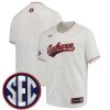 Auburn Tigers Baseball White Performance Jersey - All Stitched