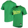 Oregon Ducks Baseball Apple Green Jersey - All Stitched