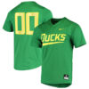 Custom Oregon Ducks Baseball Apple Green Jersey - All Stitched